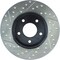 Centric Parts Sport Drilled/Slotted Brake Rotor, 127.62045L 127.62045L - alternate 4